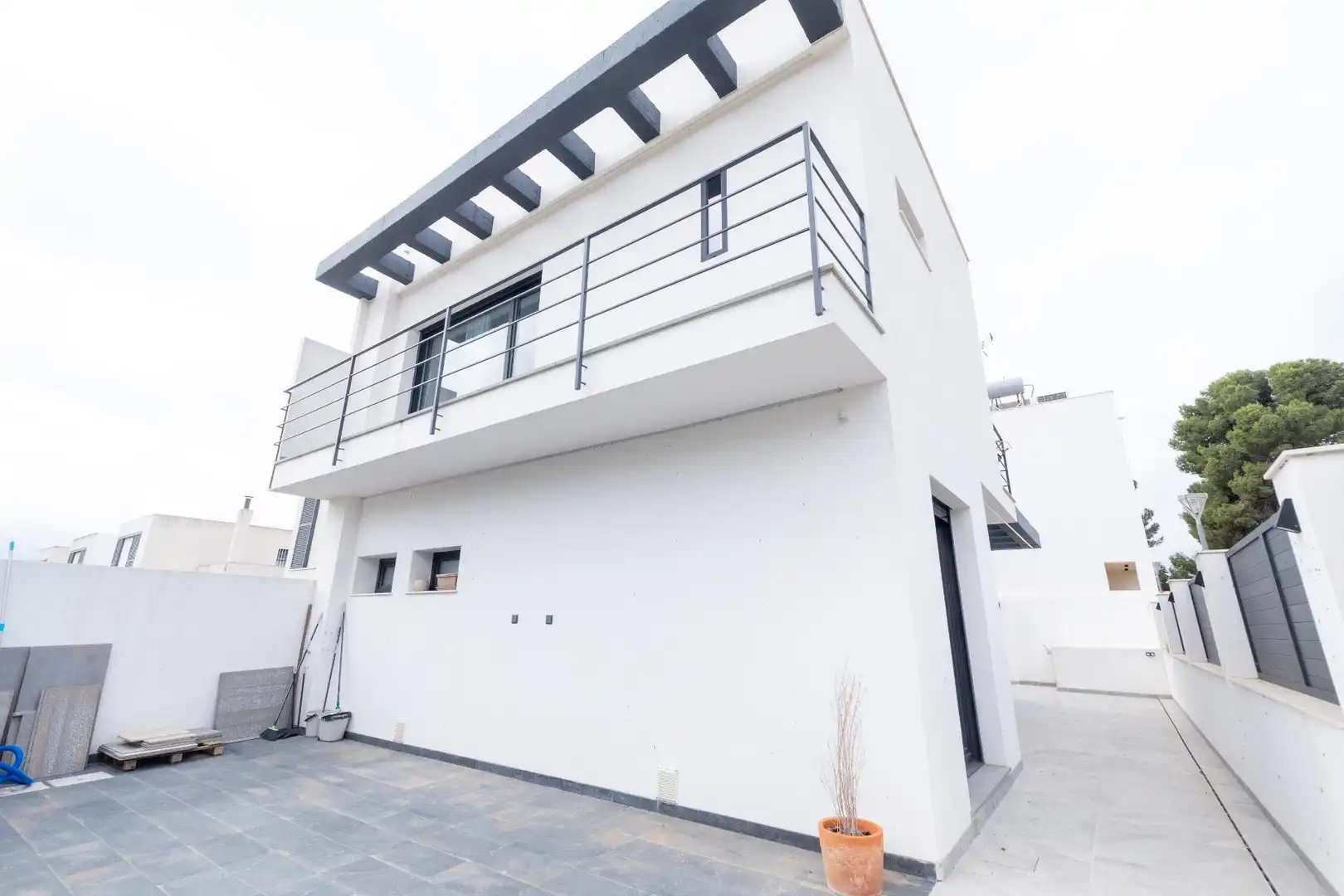 Vista exterior de Casa o chalet en venta en Abarán con Aire acondicionado, Terraza y Piscina
