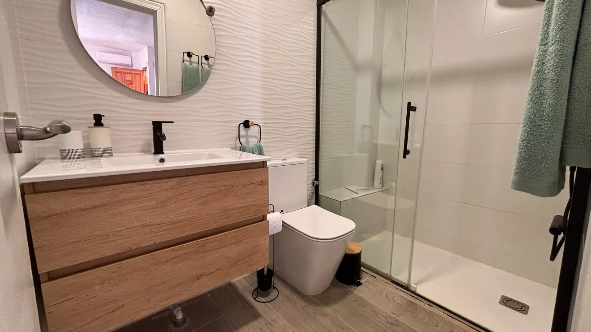Bathroom of Apartments for sale in Mazarrón  with Air Conditioner, Private garden and Terrace