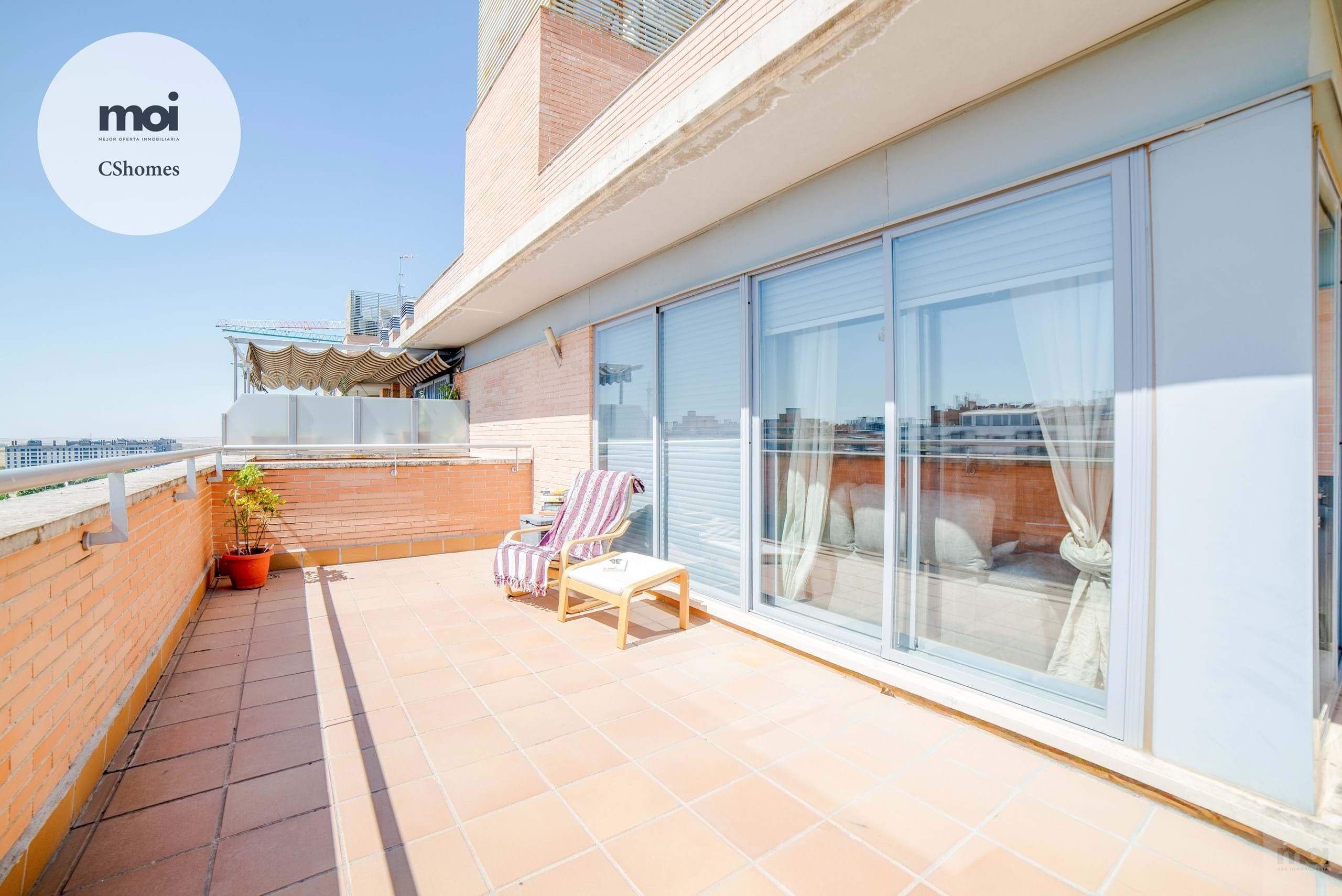 Terraza de Ático en venta en  Madrid Capital con Aire acondicionado, Calefacción y Terraza