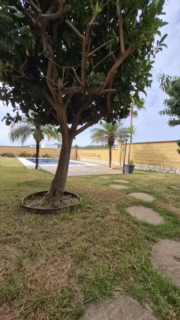 Piscina de Casa o xalet en venda en Algeciras amb Calefacció, Jardí privat i Terrassa
