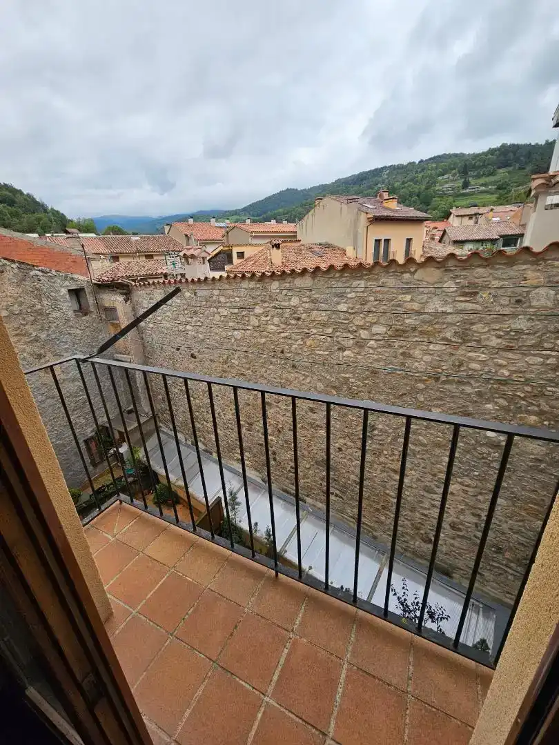 Terraza de Piso para compartir en Camprodon con Aire acondicionado, Parquet y Amueblado