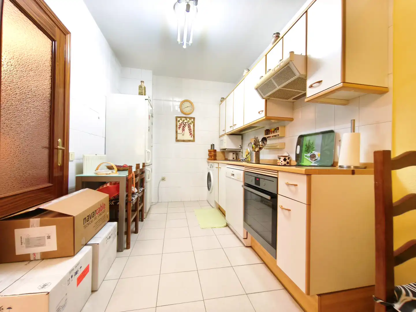 Cuina de Pis en venda en  Logroño amb Calefacció, Parquet i Terrassa