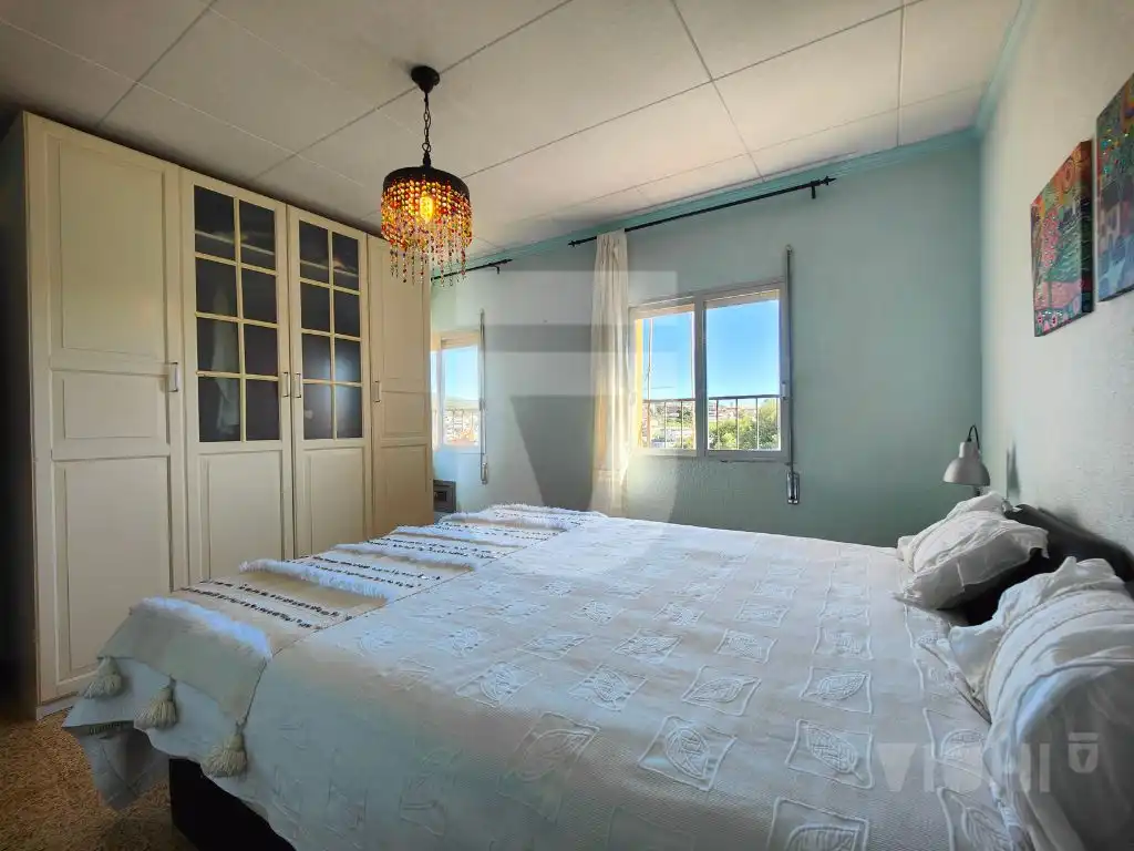 Bedroom of Attic for sale in Montgat  with Air Conditioner, Heating and Parquet flooring