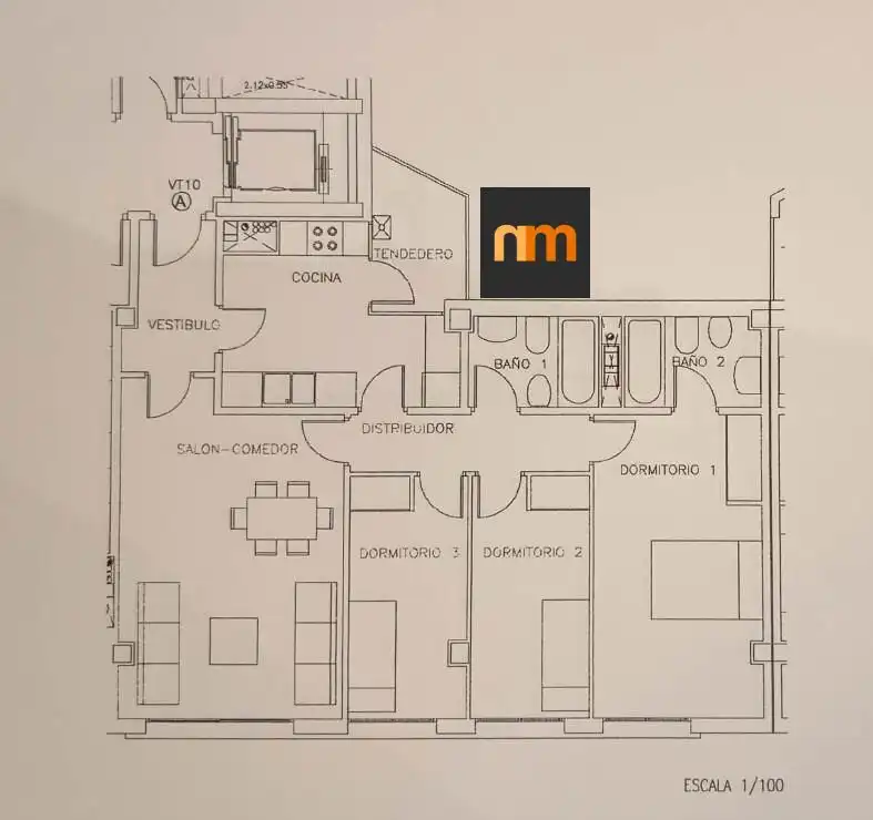 Piso en venta en Madrid con Aire acondicionado, Calefacción y Trastero
