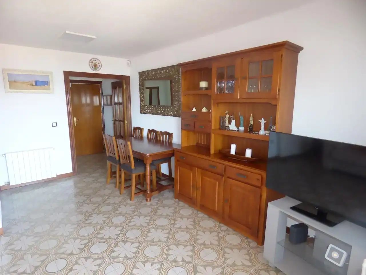 Esszimmer von Wohnung zum Verkauf in Malgrat de Mar mit Heizung, Privatgarten und Terrasse