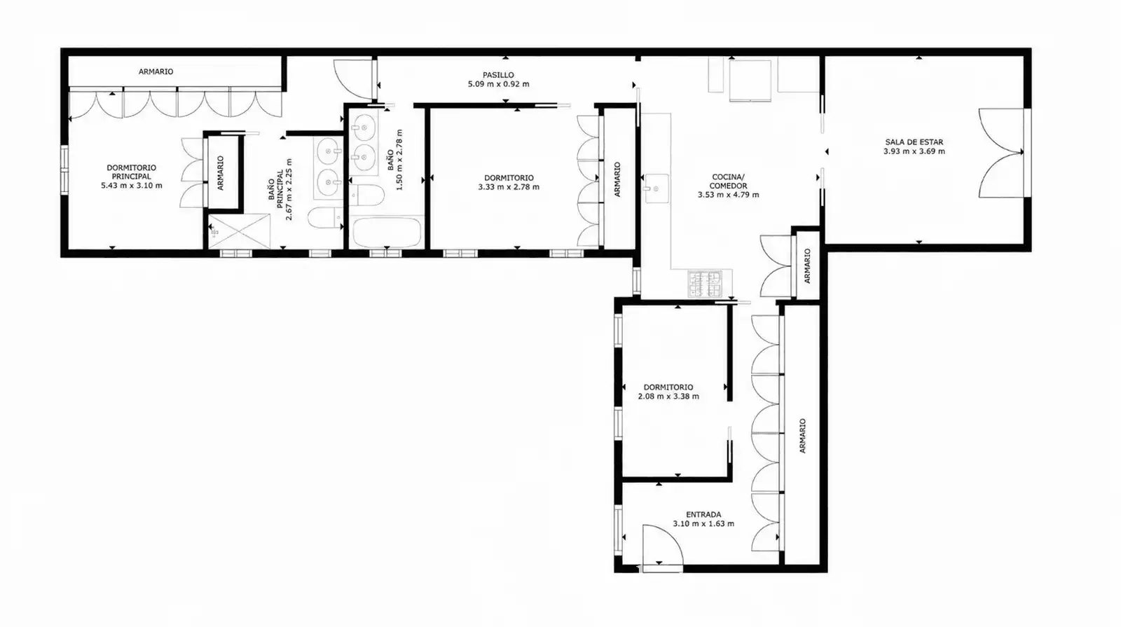 Apartament en venda en Madrid amb Aire condicionat, Calefacció i Terrassa