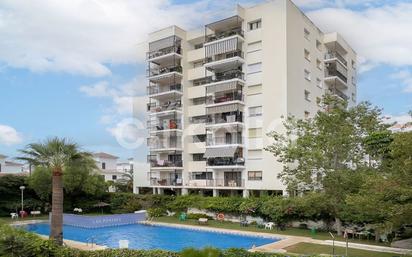 Exterior view of Flat for sale in Benalmádena  with Air Conditioner, Terrace and Swimming Pool