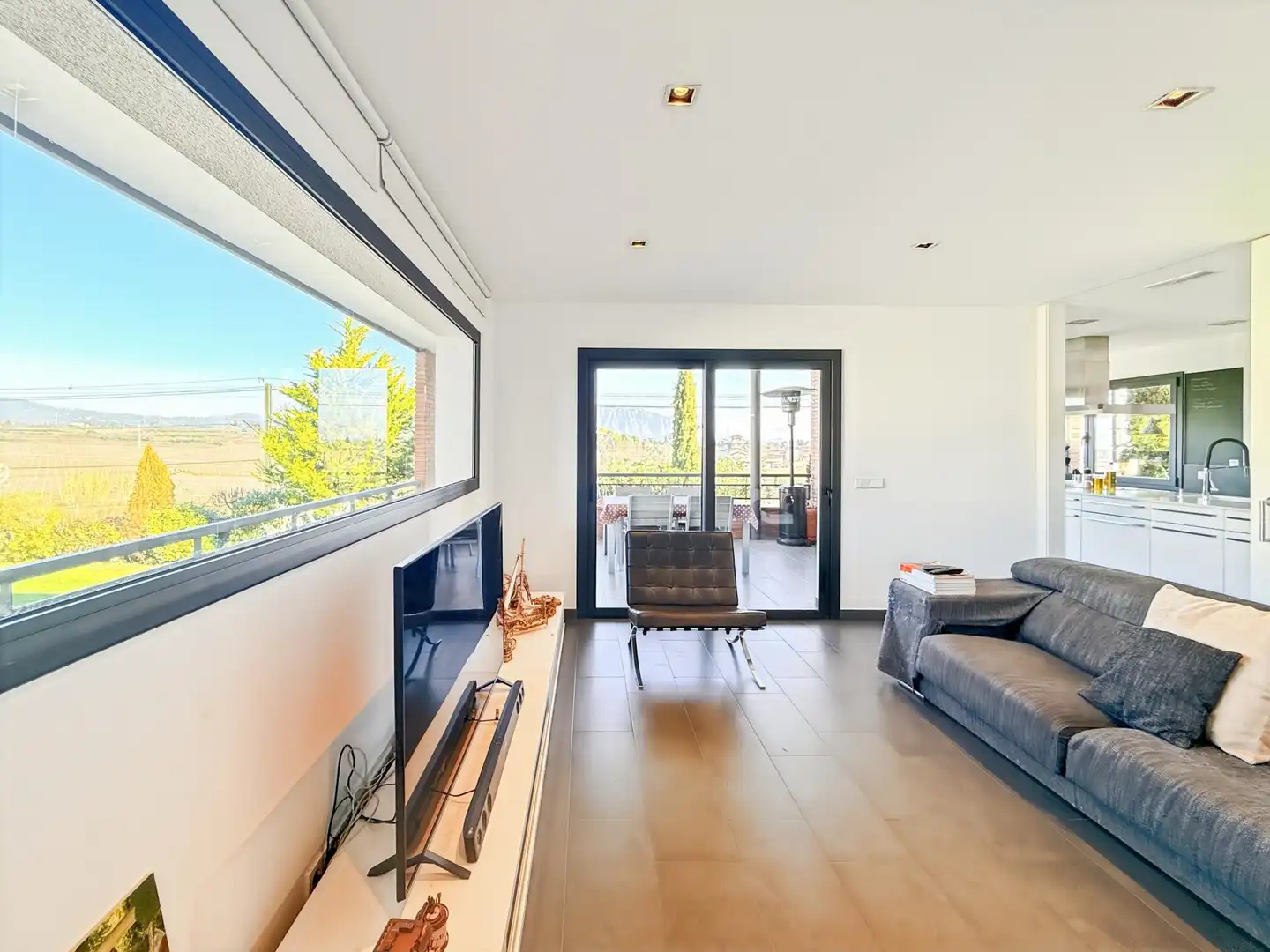Living room of Houses for sale in Piera  with Air Conditioner, Heating and Terrace