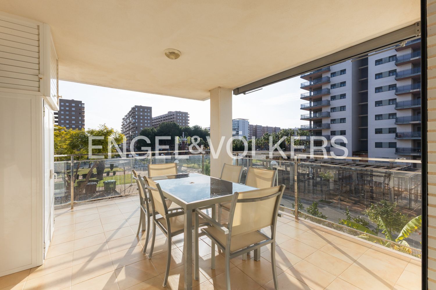 Terrace of Flat for sale in Oropesa del Mar / Orpesa  with Air Conditioner, Heating and Private garden