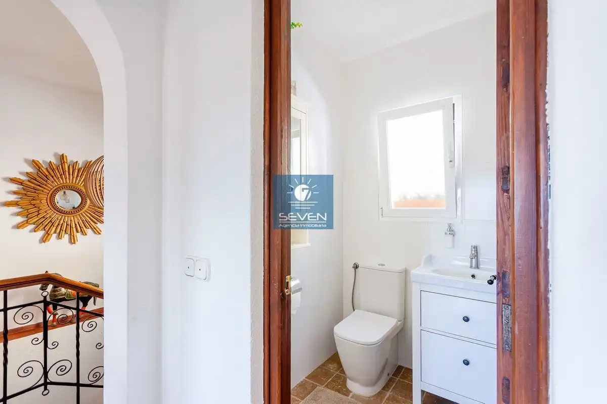 Bathroom of Houses for rent in Almuñécar  with Air Conditioner, Heating and Private garden