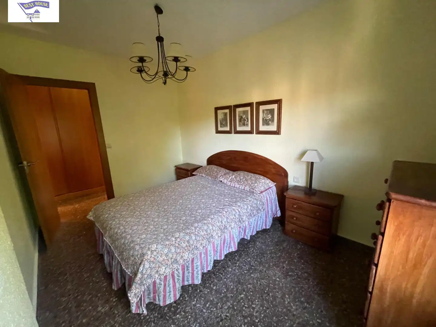 Bedroom of Flat for sale in Albacete  with Balcony