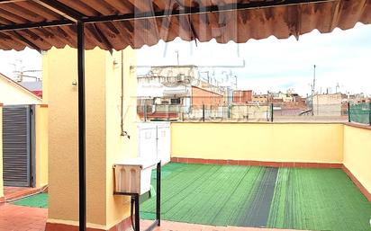 Terrace of Attic for sale in Badalona  with Air Conditioner, Heating and Parquet flooring