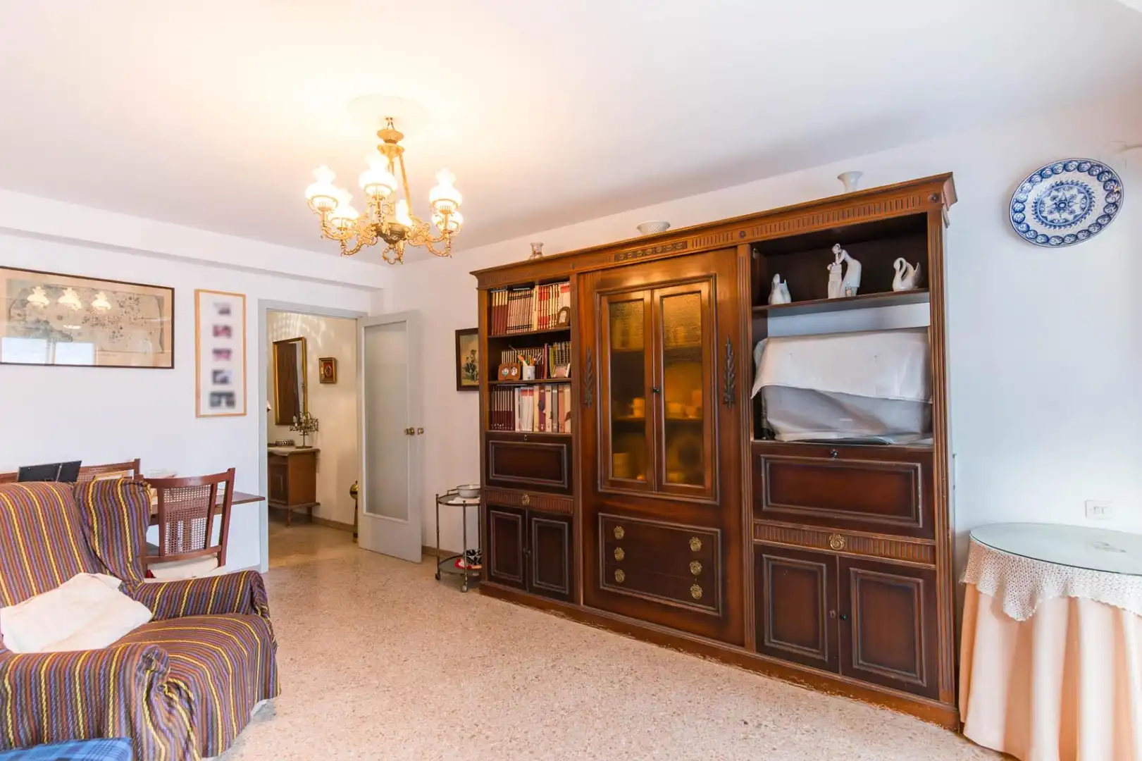 Living room of Flat for sale in Murcia  with Storage room and Balcony