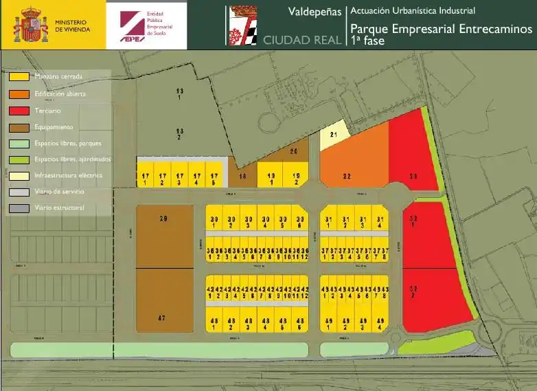 Industrial land for sale in Valdepeñas, imagen 22