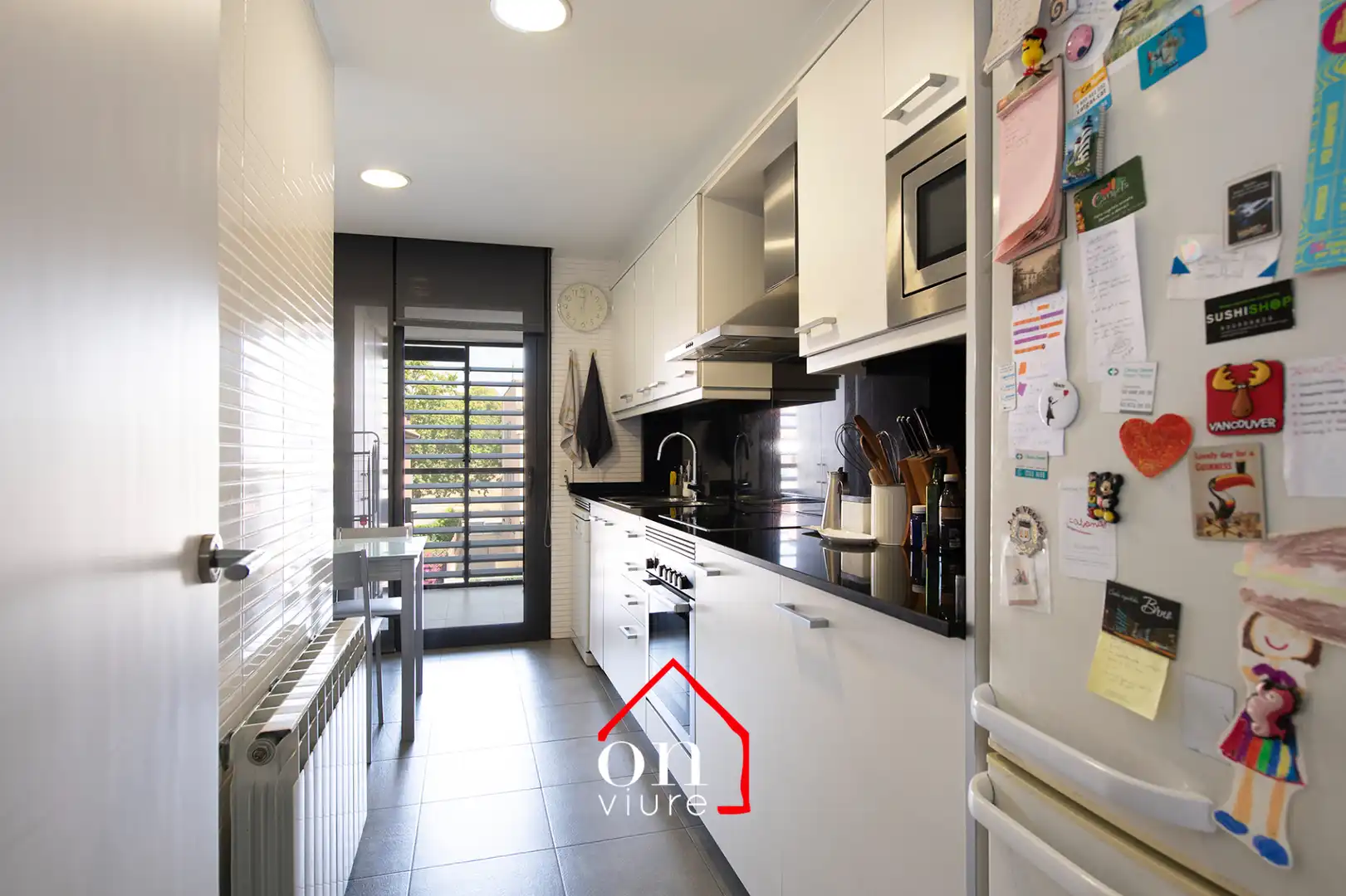 Kitchen of Attic for sale in Sant Cugat del Vallès  with Air Conditioner, Heating and Parquet flooring