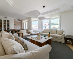 Living room of Apartment for sale in  Madrid Capital  with Air Conditioner, Heating and Terrace