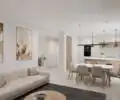 Sala d'estar de Àtic en venda en Los Alcázares amb Terrassa, Moblat i Balcó