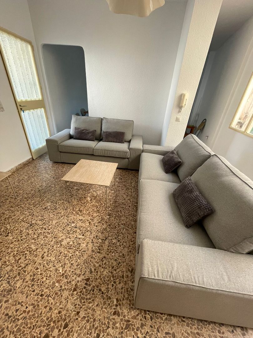 Living room of Flat to rent in Málaga Capital  with Terrace, Furnished and Oven