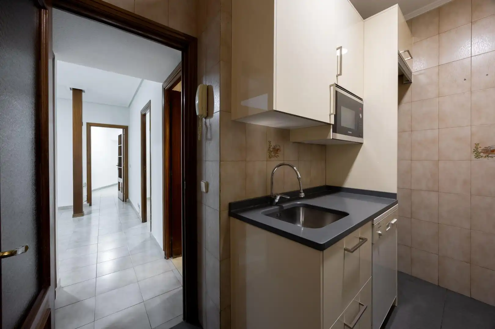 Kitchen of Flat for sale in Madrid  with Parquet flooring