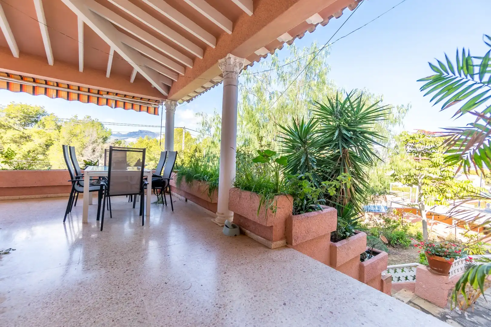 Terrasse von Haus oder Chalet zum Verkauf in L'Alfàs del Pi mit Schwimmbad