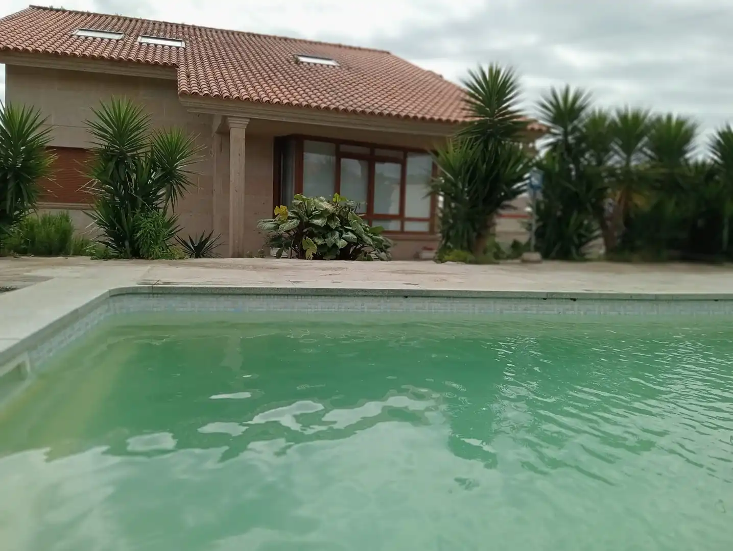 Piscina de Casa o xalet en venda en Cambados amb Calefacció, Jardí privat i Parquet