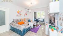 Living room of Flat for sale in Leganés  with Air Conditioner, Terrace and Furnished