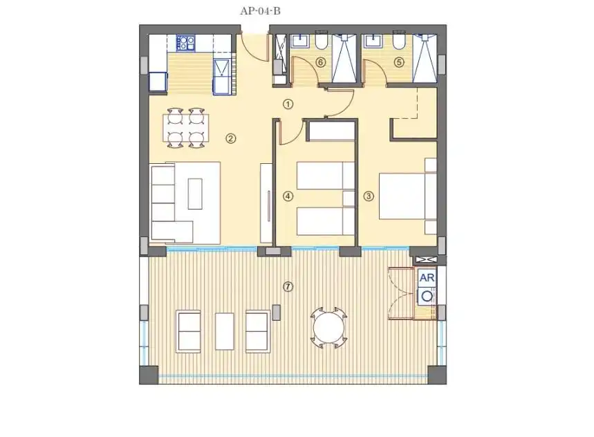 Appartement compact avec terrasse à vendre à Bonalba - Cotoveta, imagen 10