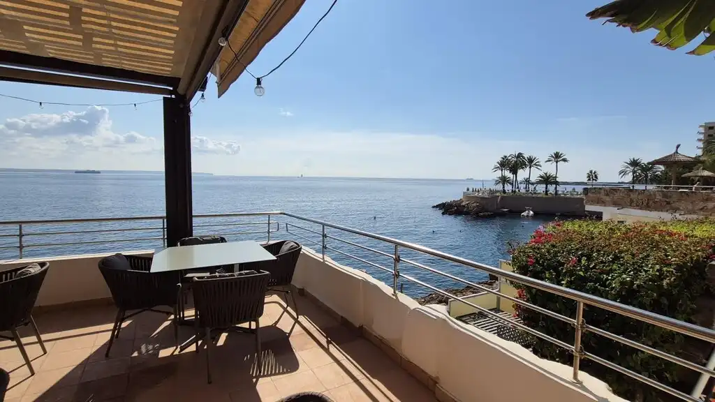 Terraza de Apartamento en venta en Calvià con Aire acondicionado, Terraza y Piscina comunitaria