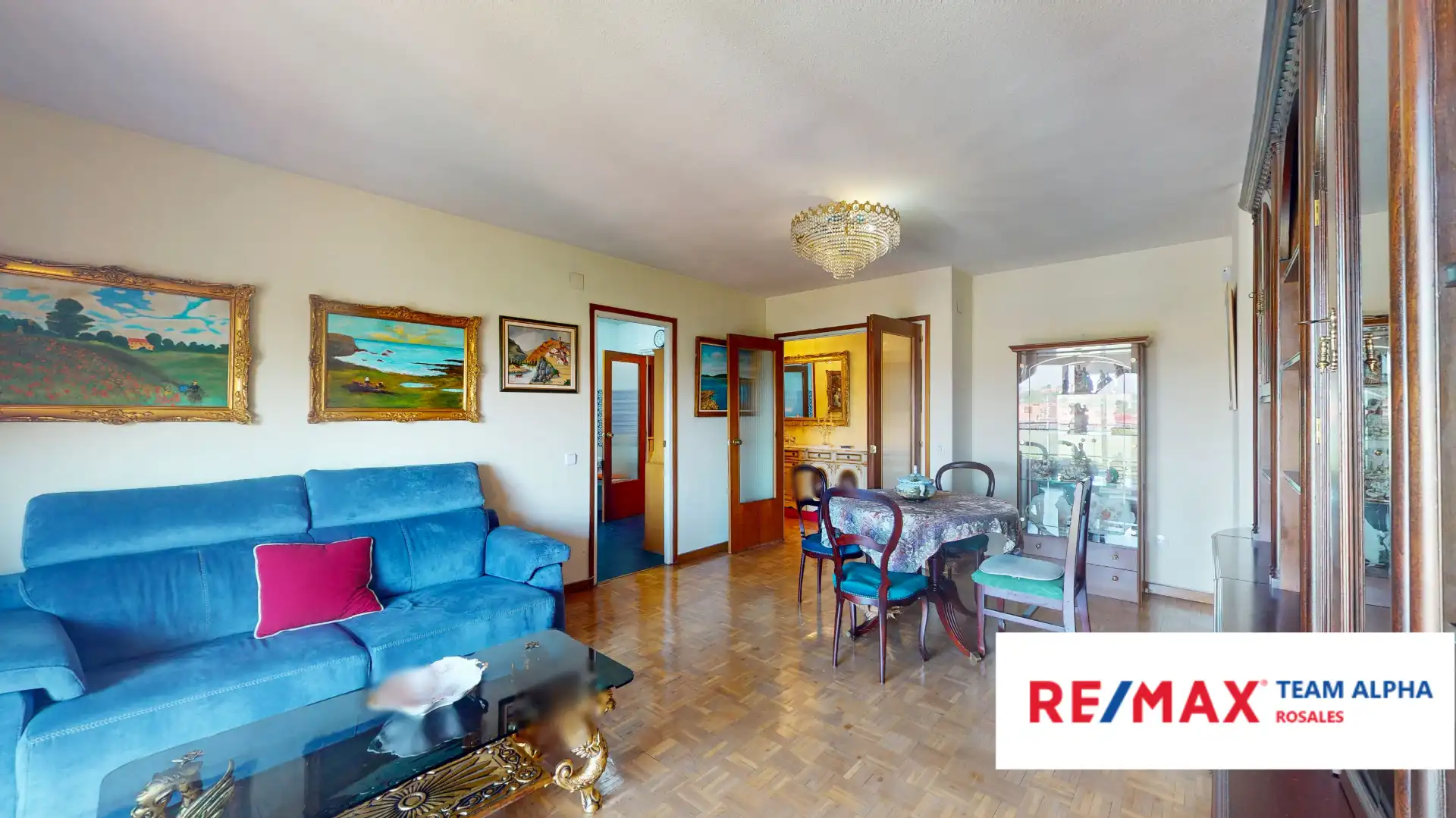 Sala de estar de Piso en venta en Madrid con Aire acondicionado, Calefacción y Parquet
