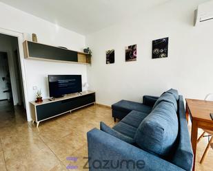 Living room of Flat to rent in Lloret de Mar  with Air Conditioner, Terrace and Balcony