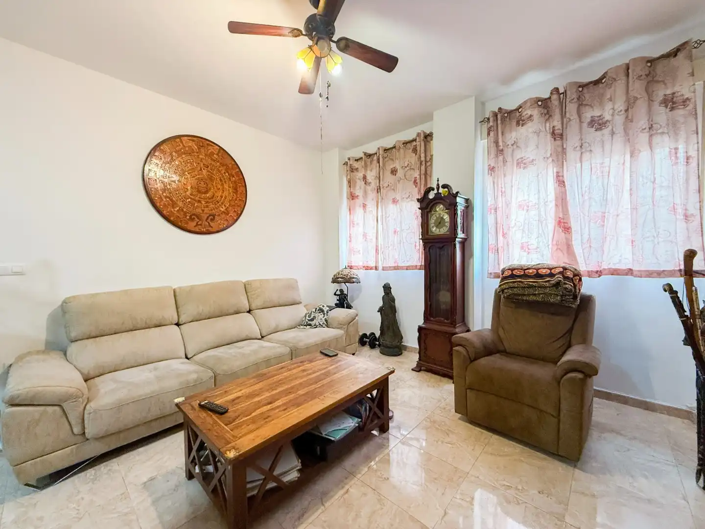 Sala de estar de Planta baja en venta en Águilas con Trastero, Amueblado y Horno