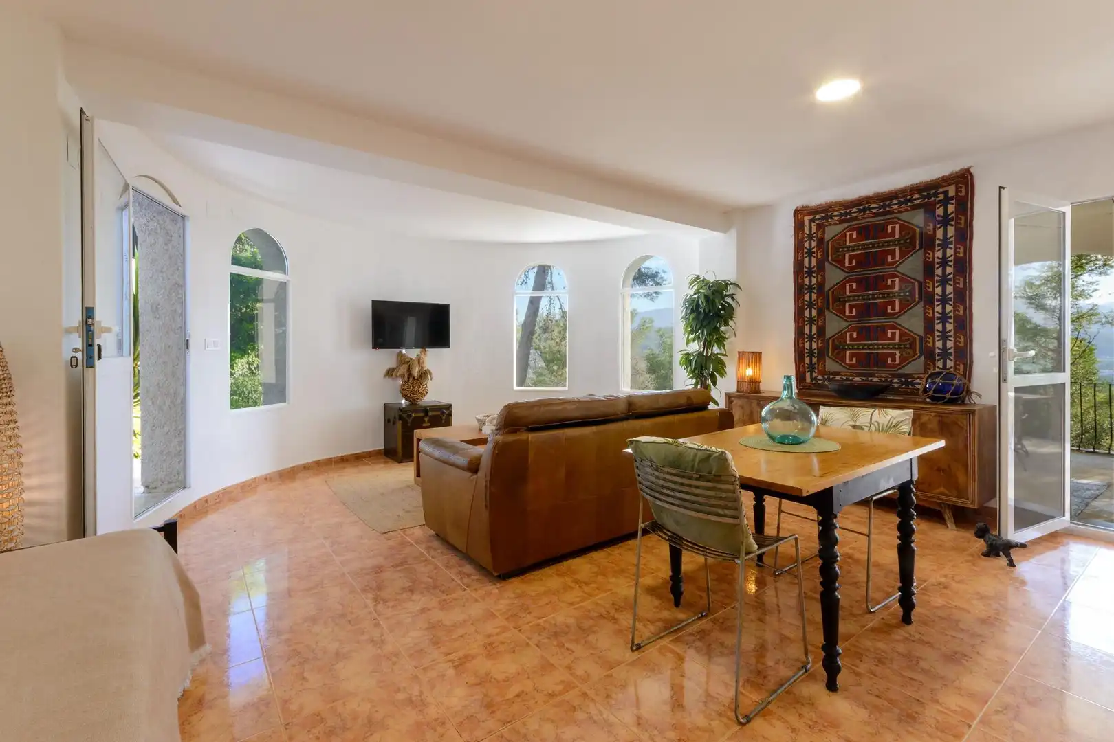 Sala de estar de Casa o chalet en venta en Gandia con Jardín privado, Terraza y Piscina
