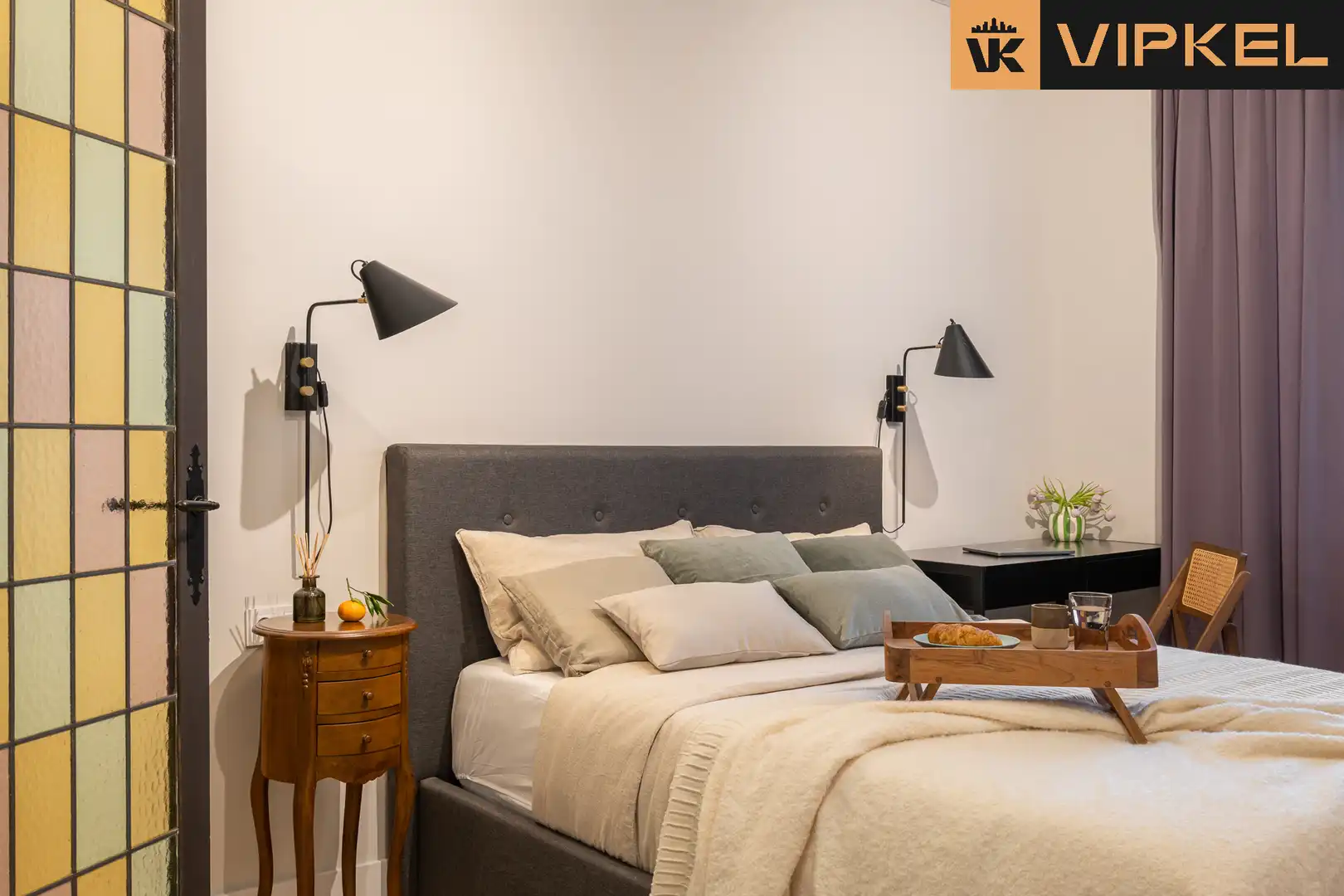Bedroom of Flat for sale in Barcelona  with Air Conditioner, Heating and Furnished
