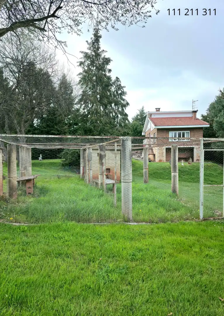 Vista exterior de Casa o xalet en venda en Pomar de Valdivia amb Calefacció, Jardí privat i Terrassa