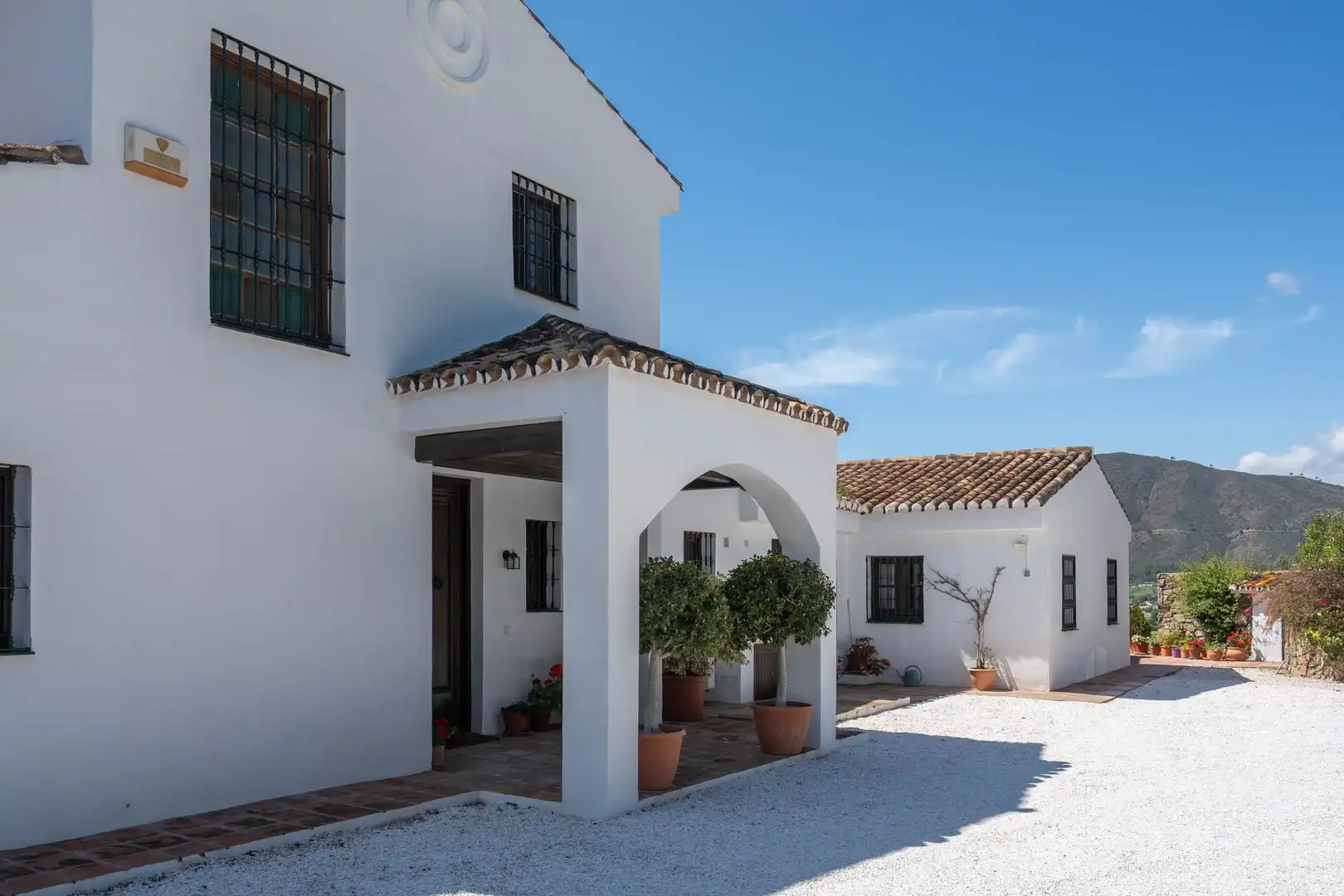 Vista exterior de Finca rústica en venta en Mijas con Terraza