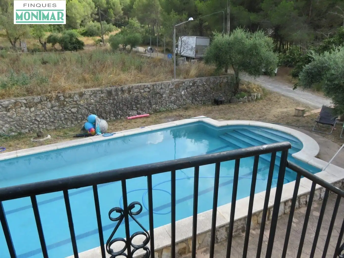 Piscina de Finca rústica en venda en Canyelles amb Aire condicionat, Jardí privat i Terrassa
