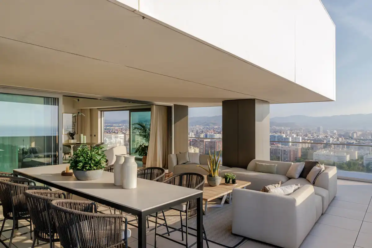 Terrassa de Àtic en venda en Málaga amb Aire condicionat, Jardí privat i Terrassa