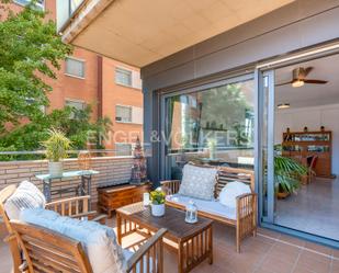 Terrace of Apartment for sale in Sant Joan Despí  with Heating, Terrace and Swimming Pool