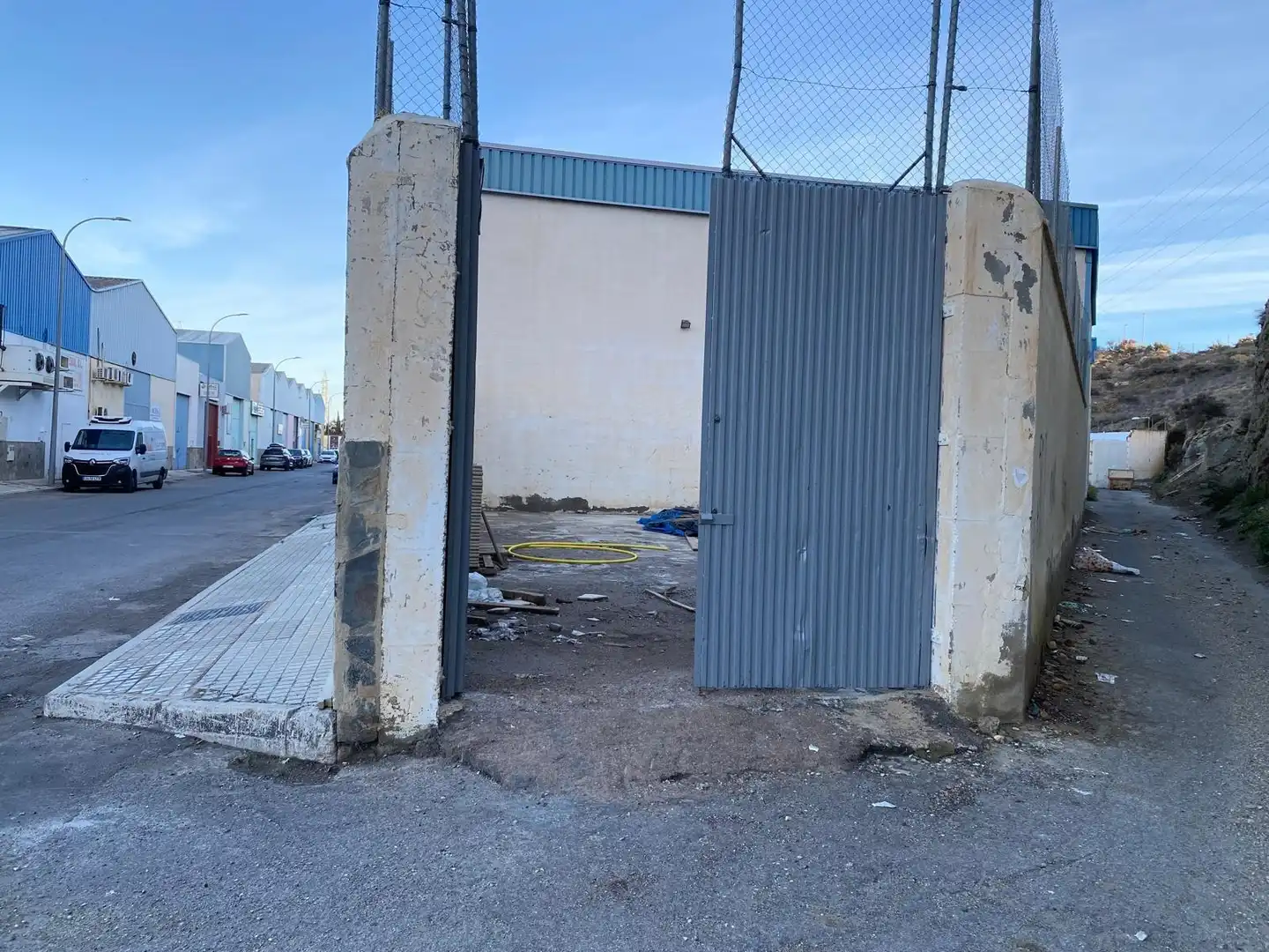 Exterior view of Industrial buildings for sale in Huércal de Almería