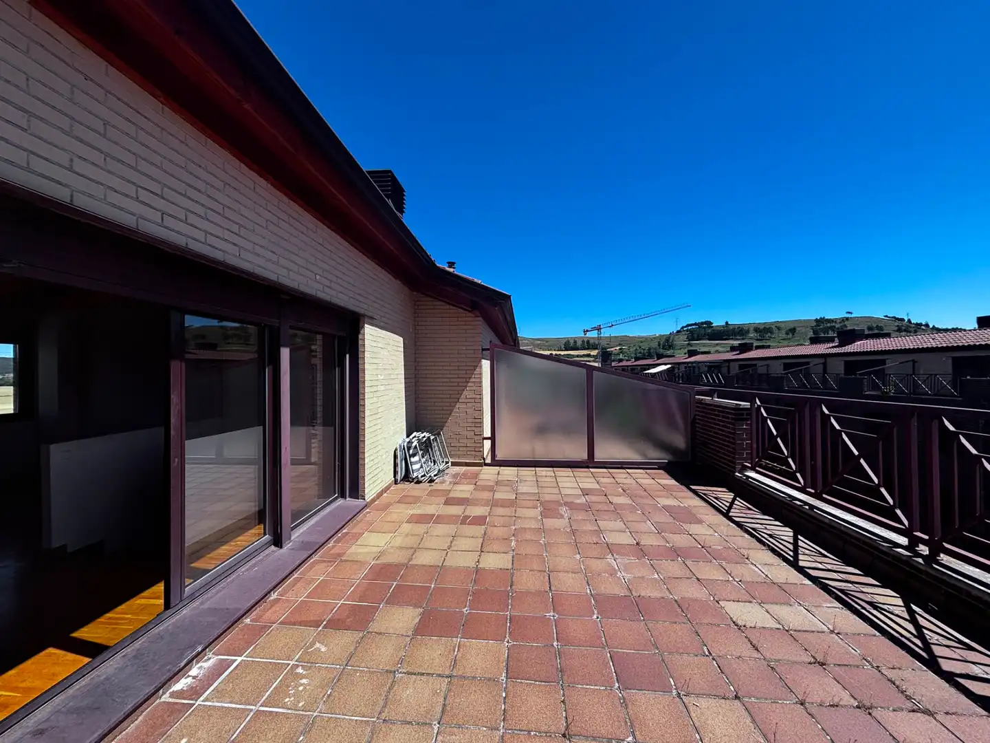 Terrasse von Einfamilien-Reihenhaus zum Verkauf in Burgos mit Heizung, Terrasse und Abstellraum