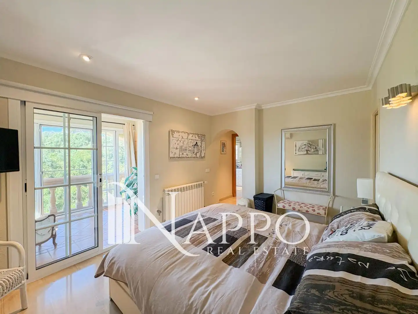 Dormitori de Casa o xalet en venda en  Palma de Mallorca amb Aire condicionat, Calefacció i Jardí privat