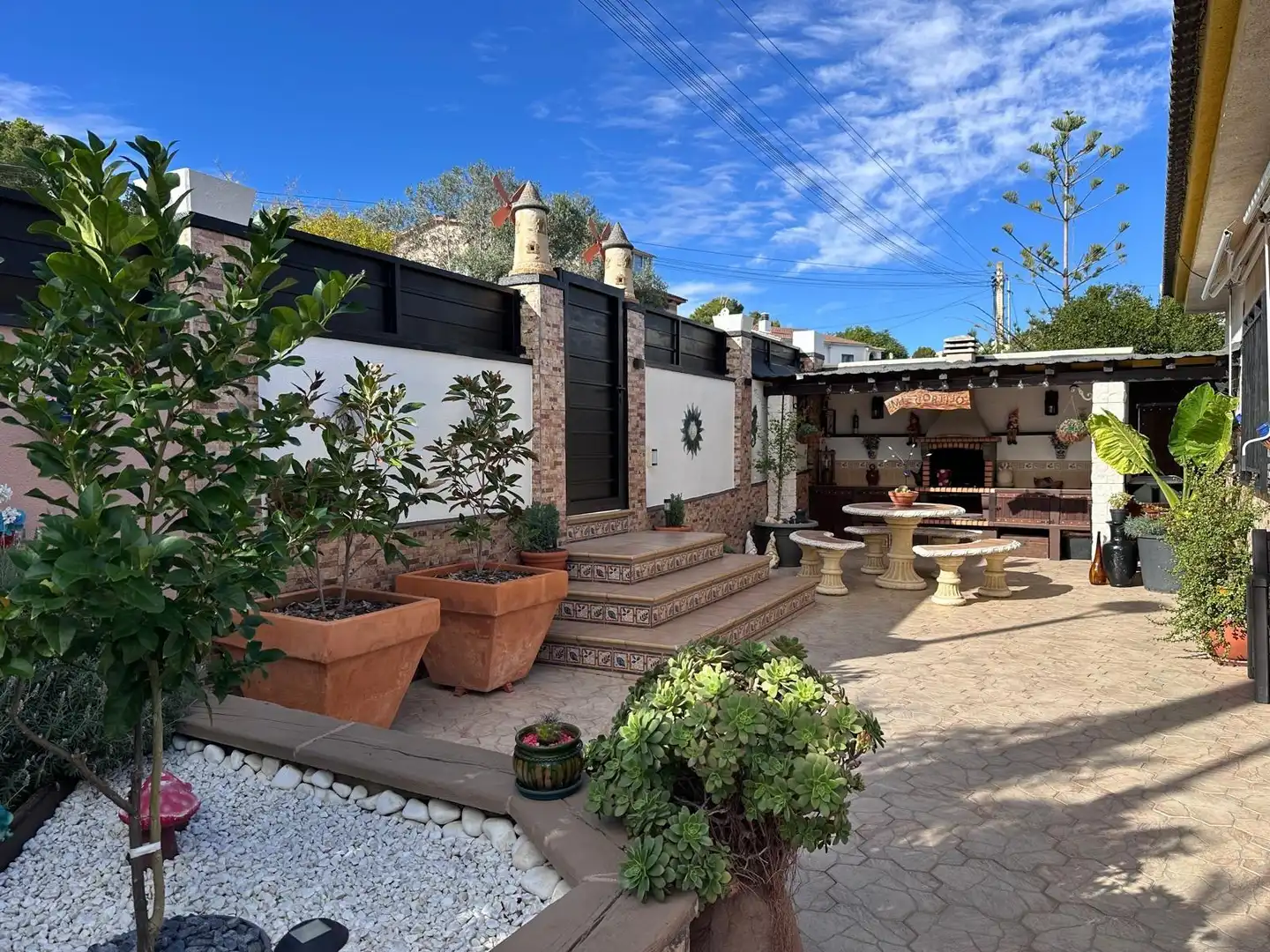 Garden of Houses for sale in Calafell  with Private garden and Terrace