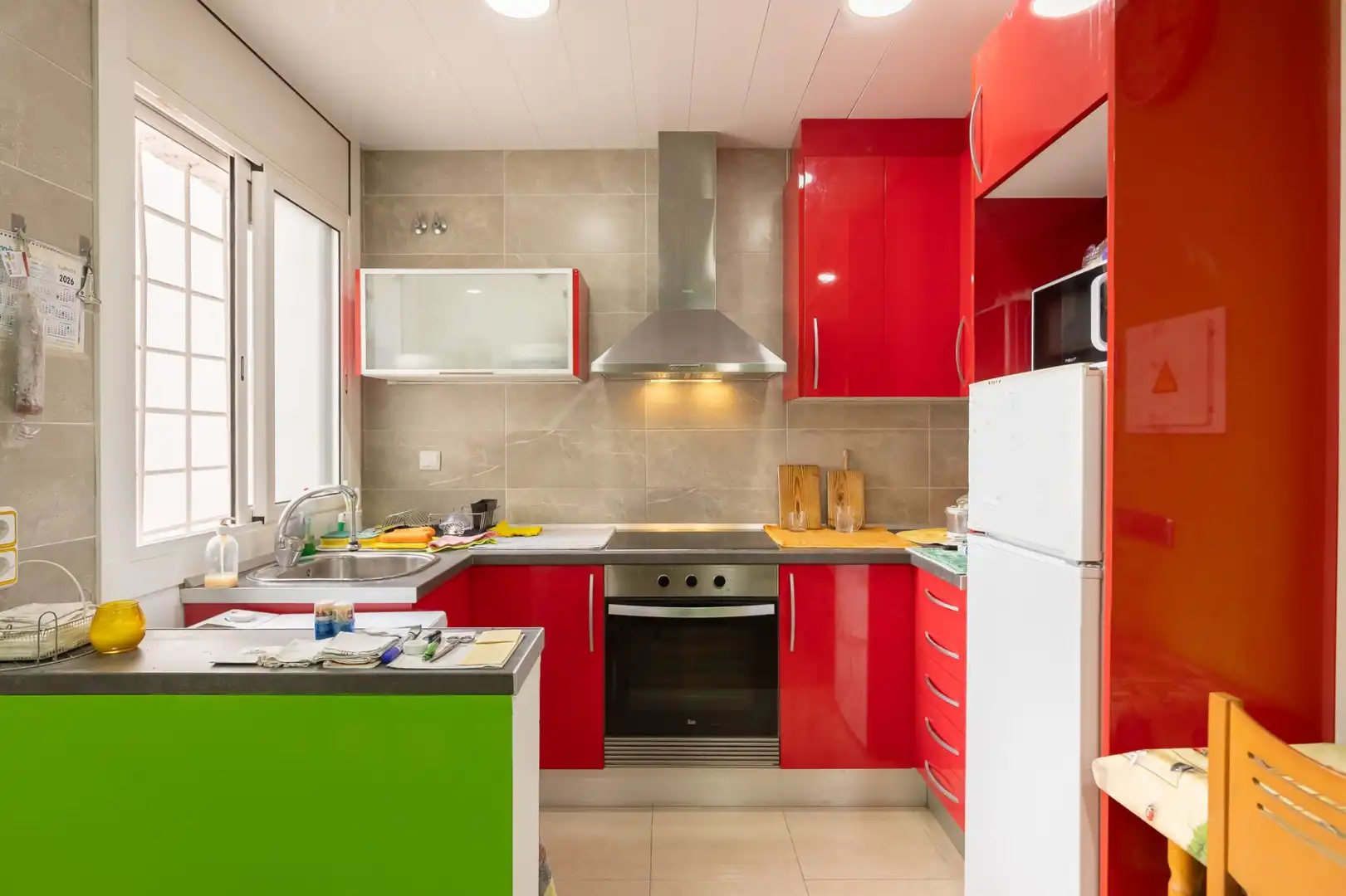 Cuina de Apartament en venda en Santa Coloma de Gramenet amb Aire condicionat, Calefacció i Traster