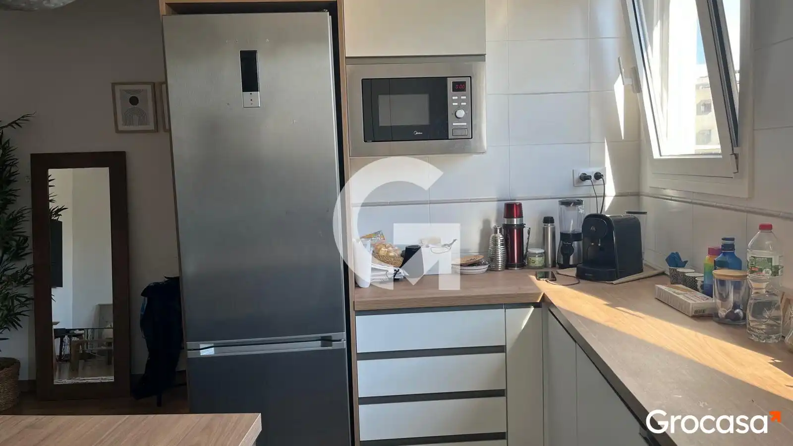 Cocina de Piso en venta en Sant Feliu de Llobregat con Aire acondicionado, Horno y Lavadora