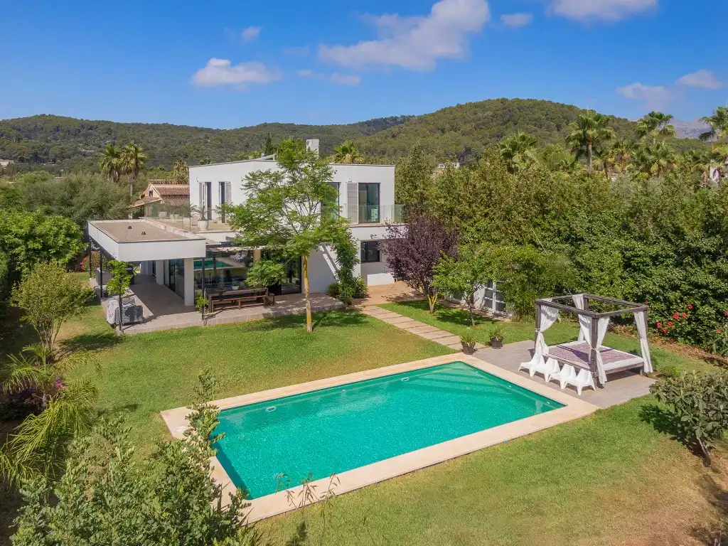 Vista exterior de Casa o chalet en venta en  Palma de Mallorca con Aire acondicionado, Calefacción y Jardín privado