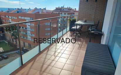 Terrace of Flat for sale in  Tarragona Capital  with Heating, Terrace and Furnished