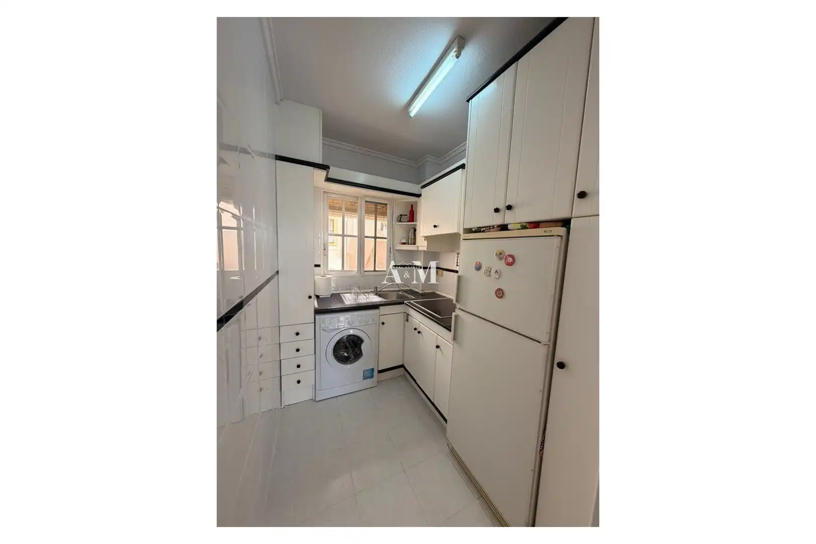 Cocina de Piso de alquiler en Torrevieja con Aire acondicionado, Calefacción y Terraza