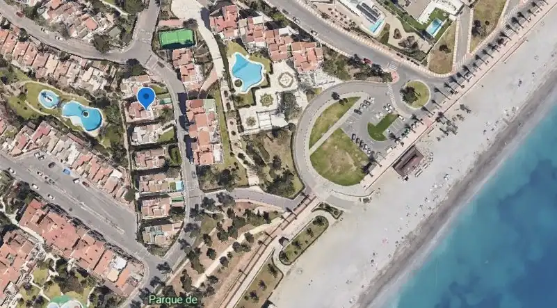 Exterior view of Houses for sale in Roquetas de Mar  with Air Conditioner, Heating and Private garden