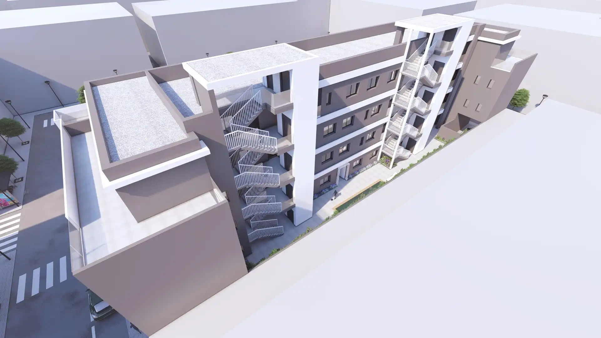 Vista exterior de Piso en venta en Maracena con Aire acondicionado y Piscina