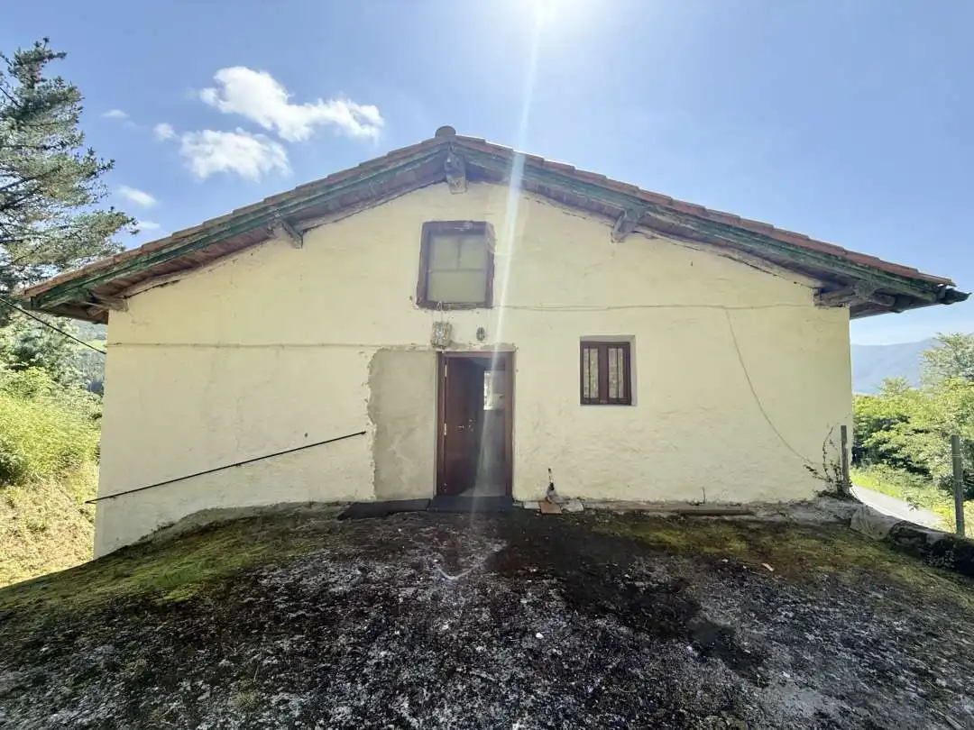Vista exterior de Casa o xalet en venda en Elgoibar amb Balcó